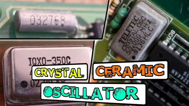 Ceramic Resonator Oscillator plus Microprocessors